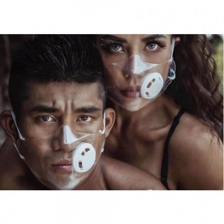 HM Transparente Gesichtsmaske "XC99", UV geschützt