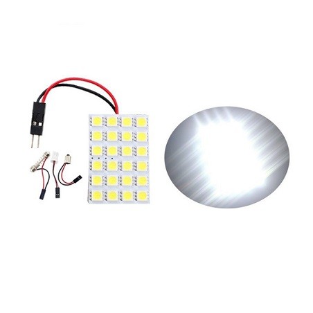 HM LED COB Lichtplatte "UNI-5", 12V DC, 2W, 24 COB LED