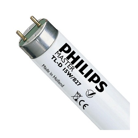 Philips T8/G13 MASTER TL-D Röhre "Super 80", 15W, 45cm, matt