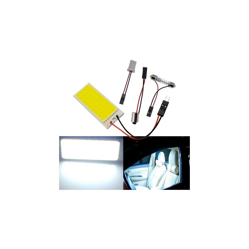 HM LED COB Lichtplatte "UNI-6", 12V DC, 2.5W, 36 COB LED