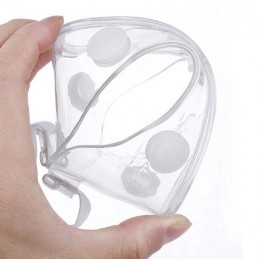 HM Sicherheit Labor Schutzbrille mit Ventil und Gummiband | 4734 2