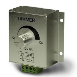 PB LED-Dimmer, 12-24V, DC...