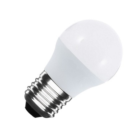 NVLED E27 LED Lampe, Birne "G45", 12V/24V AC/DC, 5W, matt