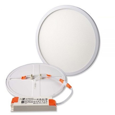 HM LED-Einbaupanel "FLEX23", 23cm, Lochmass: 5-21cm | 4795