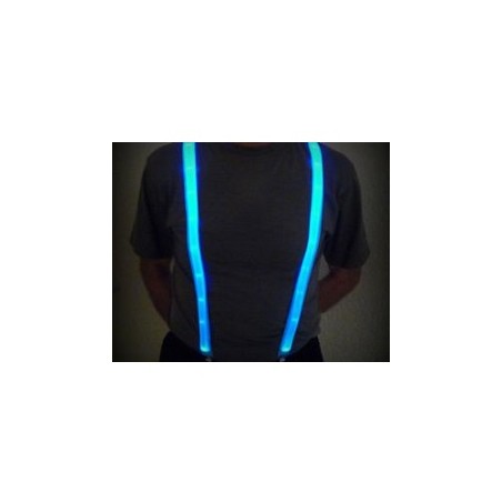 HM LED Hosenträger, weiss, orange, rot, grün, blau, pink