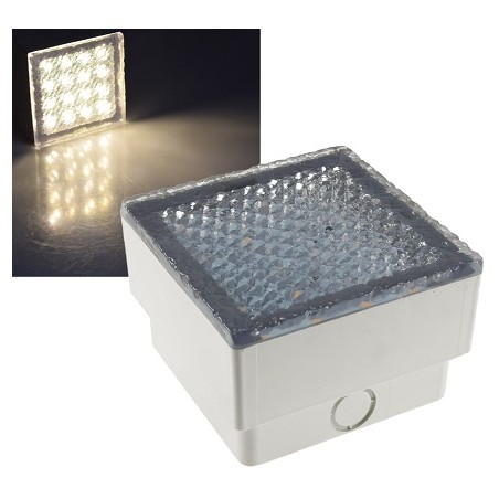 Chilitec LED-Pflasterstein "BRIKS 10", 1.5W, eckig, 10 x 7cm