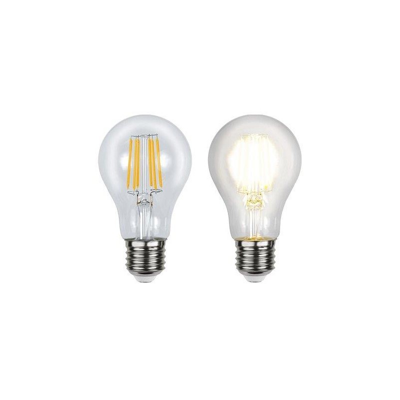 Star Trading LED Lampe, Birne Fila A60, E27, 12V/24V AC/DC, 3.5W