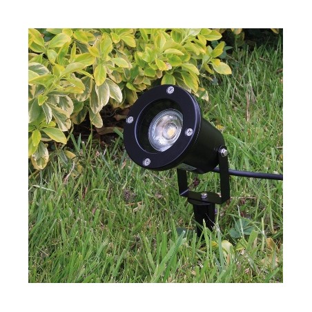 Chilitec LED-Gartenstrahler mit Erdspiess, GU10, max. 35W