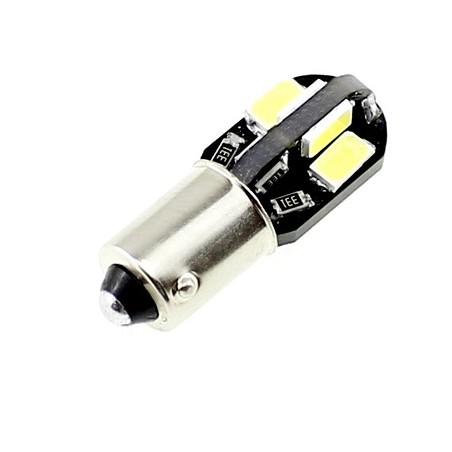 HM LED Lampe BA9s T11 T4W, 12V DC, 2W, 8 LED