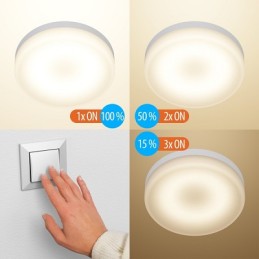 Ledscom GX53 LED-Leuchtmittel "3Step", 6W, 3 Stufen Dimmung 2