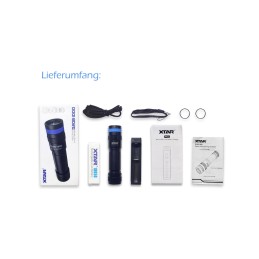 XTAR LED-Taucherlampe "D20B-1000", Cree-XP-L/V6 LED 2