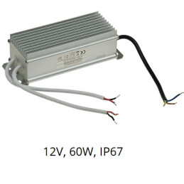 Chilitec LED DC-Treiber/Trafo CT-12E-V2R, 12V DC, 1A, 12W