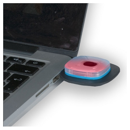 Schönberger LED Wollmütze anthrazit, mit 6 weissen LEDs