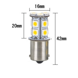 HM LED Lampe BA15s/1156, 3W, 10-14V, 13 LEDs 2