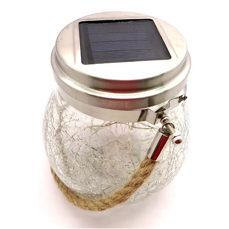 PB LED Solarglas "SOLE30", 30 warme LED's, 2er-Set