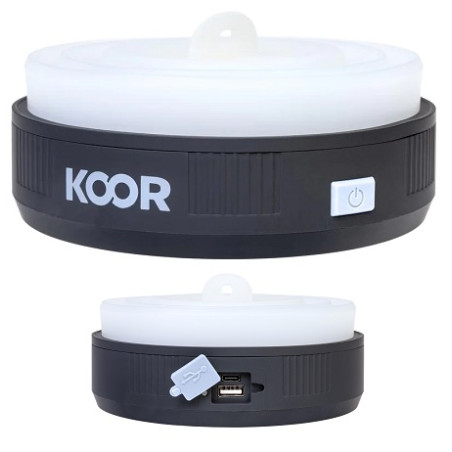 FURBER LED-Campinglampe "CAMPILLU", 4 Leuchtstufen