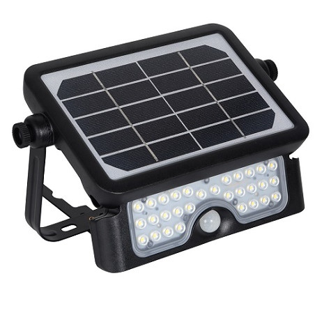 LED line LED-Solar Scheinwerfer "LEDFLPL-5W", PIR, Sensor, 5W