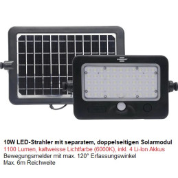 LED Fluter, 12V, 24V, 50W, 5500 Lumen, warmweiß