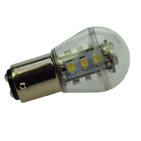 David Com. BAY15d/1157 LED Lampe, 1.6W, DC10-30V, 15 LED's, dim.