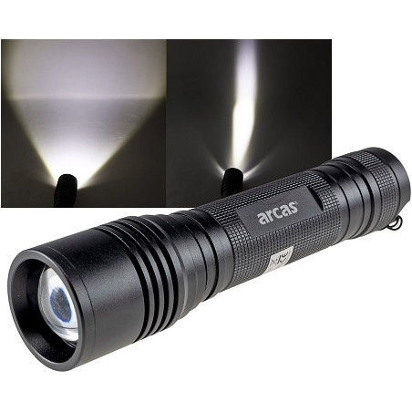 Arcas LED-Taschenlampe "Ac20W", 20W, Powerbankfunktion