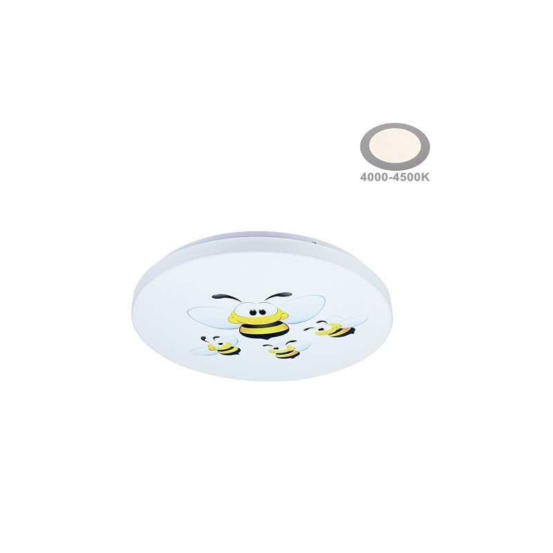 OPTONICA LED Kinderzimmer Deckenleuchte "ELEPHANT", 24W