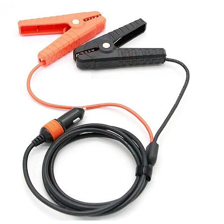 Jackery Anschlusskabel KFZ Stecker 12V/24V, mit Klemmen