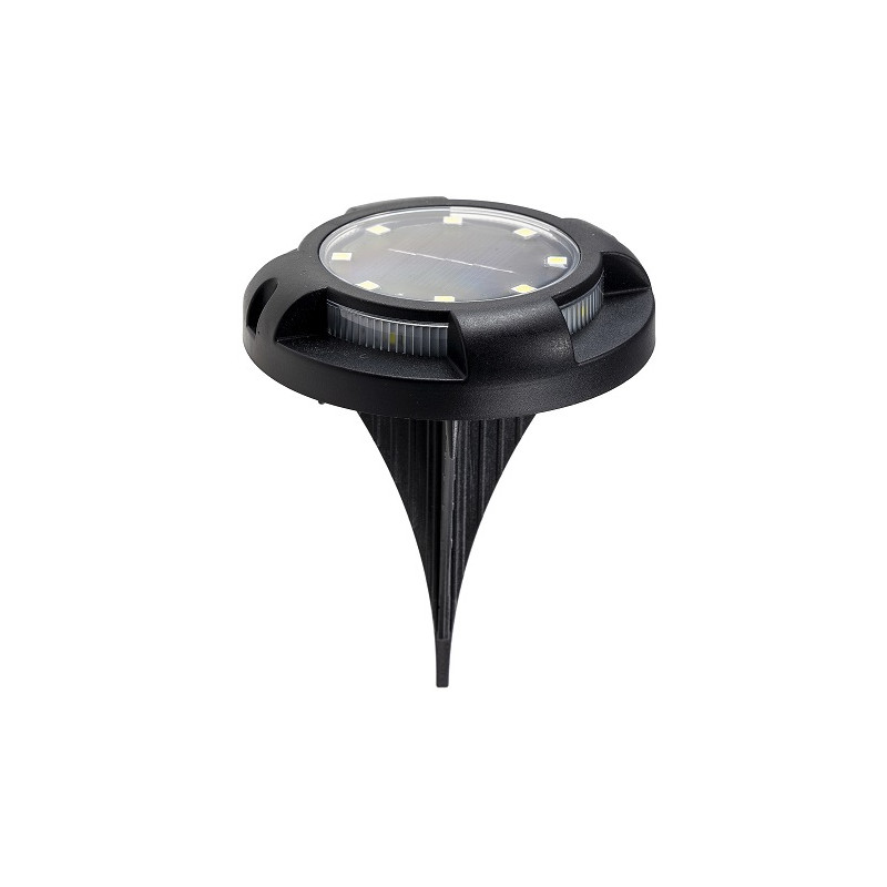 Chilitec LED Solar Bodenleuchte "SGL604", rund, 11 x 2cm