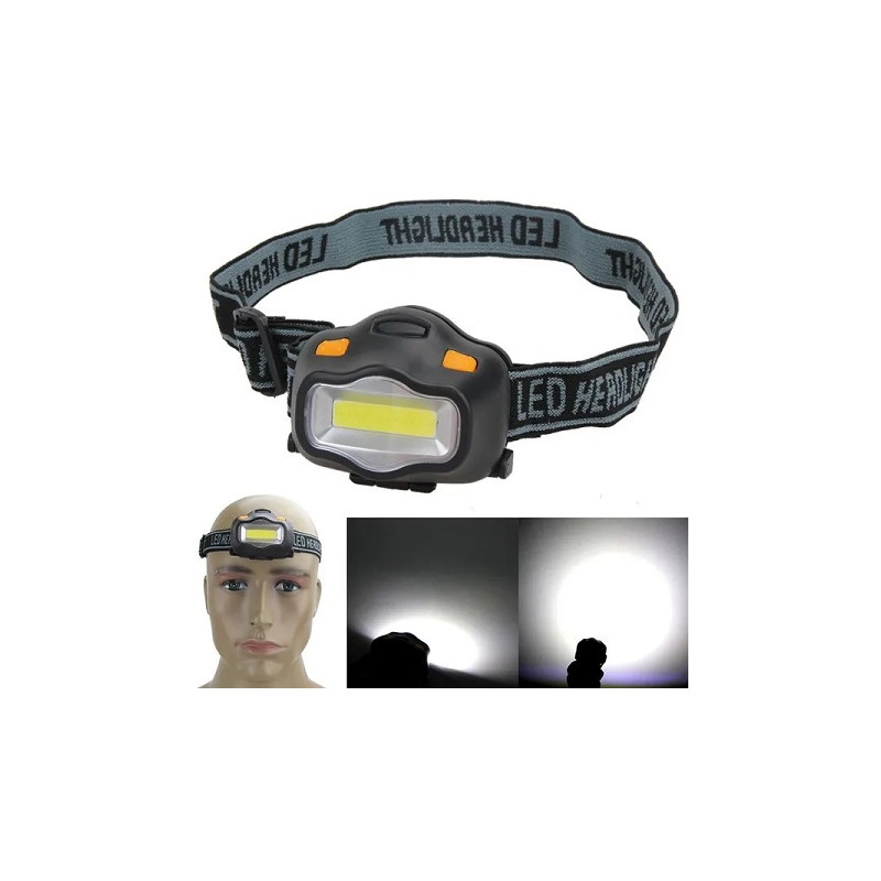 Arcas LED Sensor-Kopf/Stirnlampe "COB12", nicht neigbar