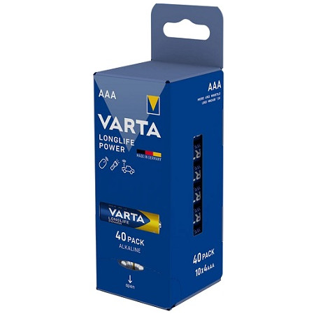 Varta AAA/LR03 Alkaline Batterie "Longlife Power AAA", 1.5V