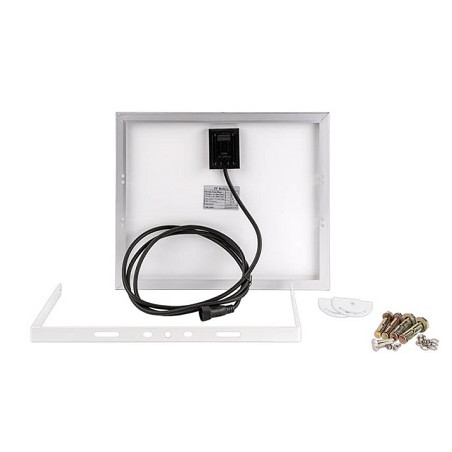 OPTONICA LED Solar-Scheinwerfer "LFS-15", 15W, 36 LED, inkl. FB