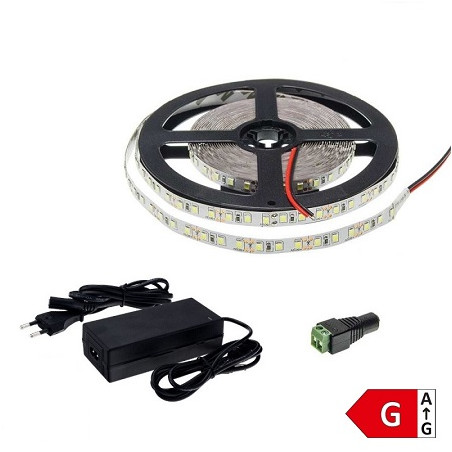 HM LED-Stripe, Streifen SET, 5m, 9.6W/m, 120 LED/m
