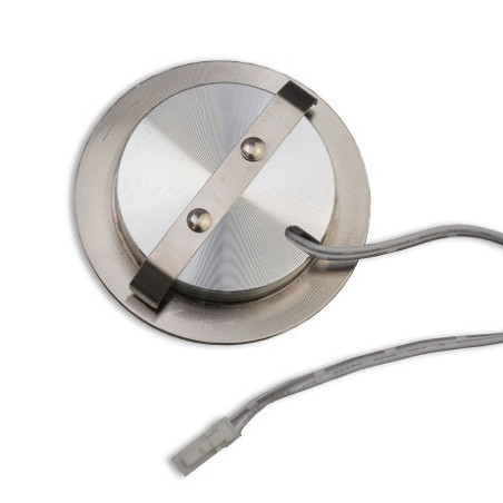 Isoled LED Einbau-Möbelleuchte "MiniAMP", 12V, 4W, Ø6.9/1.5cm