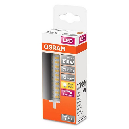 Osram LED-Leuchtstab R7s "Superstar" 17.5W, 118mm, dimmbar