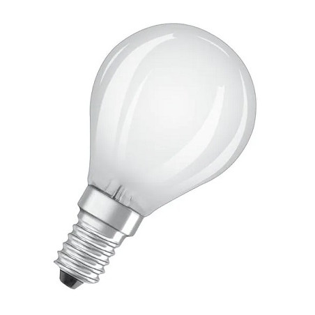 Osram LED Filament Birnenlampe E14 "Base Retro", 4W, matt