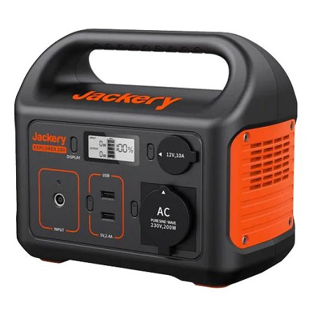 Jackery Power Station "Explorer 240", 240Wh, 14.4V, 16.8 Ah