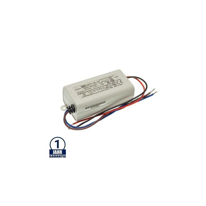 LED-Trafo McShine Slim elektronisch, 1-6W, 230V auf 12V