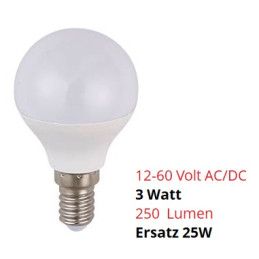 LED Leuchtmittel, Lampen, kleiner Schraubsockel, E14, 12V