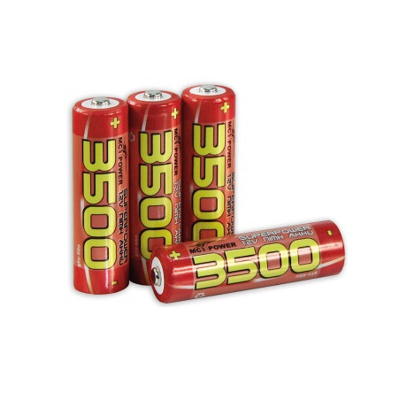 McPower AA/LR6 Akku, 1.2V, 3500mAh, NiMH