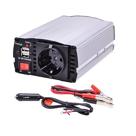 HM DC/AC Wechselrichter "SW-300", 12V DC, 300W