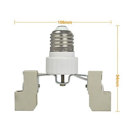 MENGS E27 auf R7s 78mm Lampen-Adapter