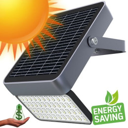 HM LED Solar-Scheinwerfer "ALLINONE", 100W, Fernbedienung 2