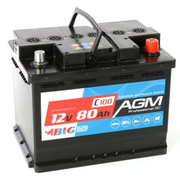 BIG AGM Professional Batterie/Akku, 80Ah, 12V 2
