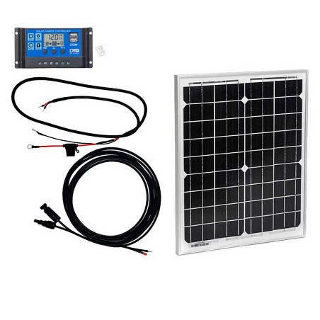 HM PV Solar Inselanlage "Mini-30W", Panel/Regler/Kabel