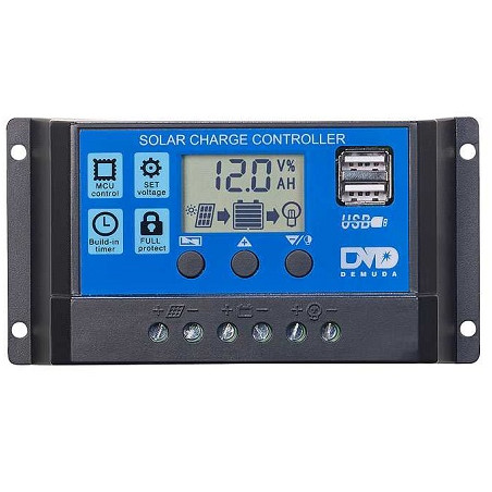 HM PWM Solarladeregler "SR12/24", 260W, max. 20A