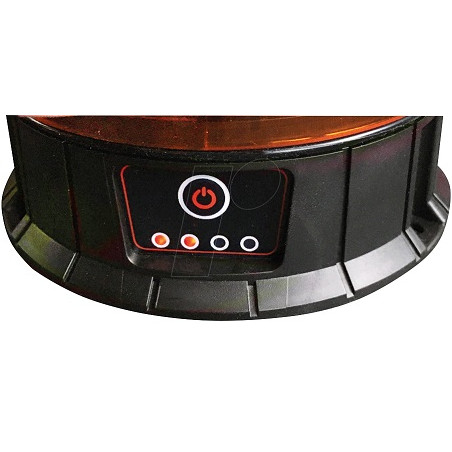 B&S LED Rundum- und Warnleuchte, Akkubetrieb, 19W