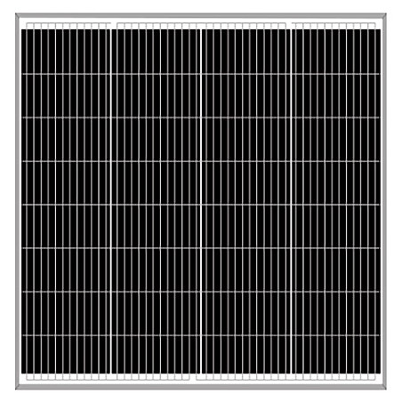 McShine PV Solarmodul, Panel "MKP-160", 160W, monokristallin