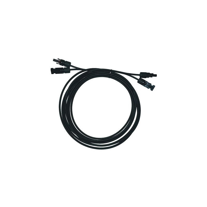 HM Solar-Verlängerungskabel MC4, 10m, 2xStecker/Buchse