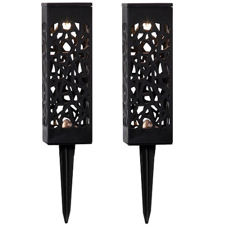 Star Trading LED-Solar Laterne "IZOLA", 3er SET, schwarz