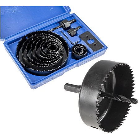 Chilitec Lochsägen Set "Maxi" 16-teilig, 19 - 127mm