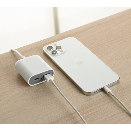 Schönberger Dual USB Verlängerung mit 2 USB (A und C) Anschlüssen